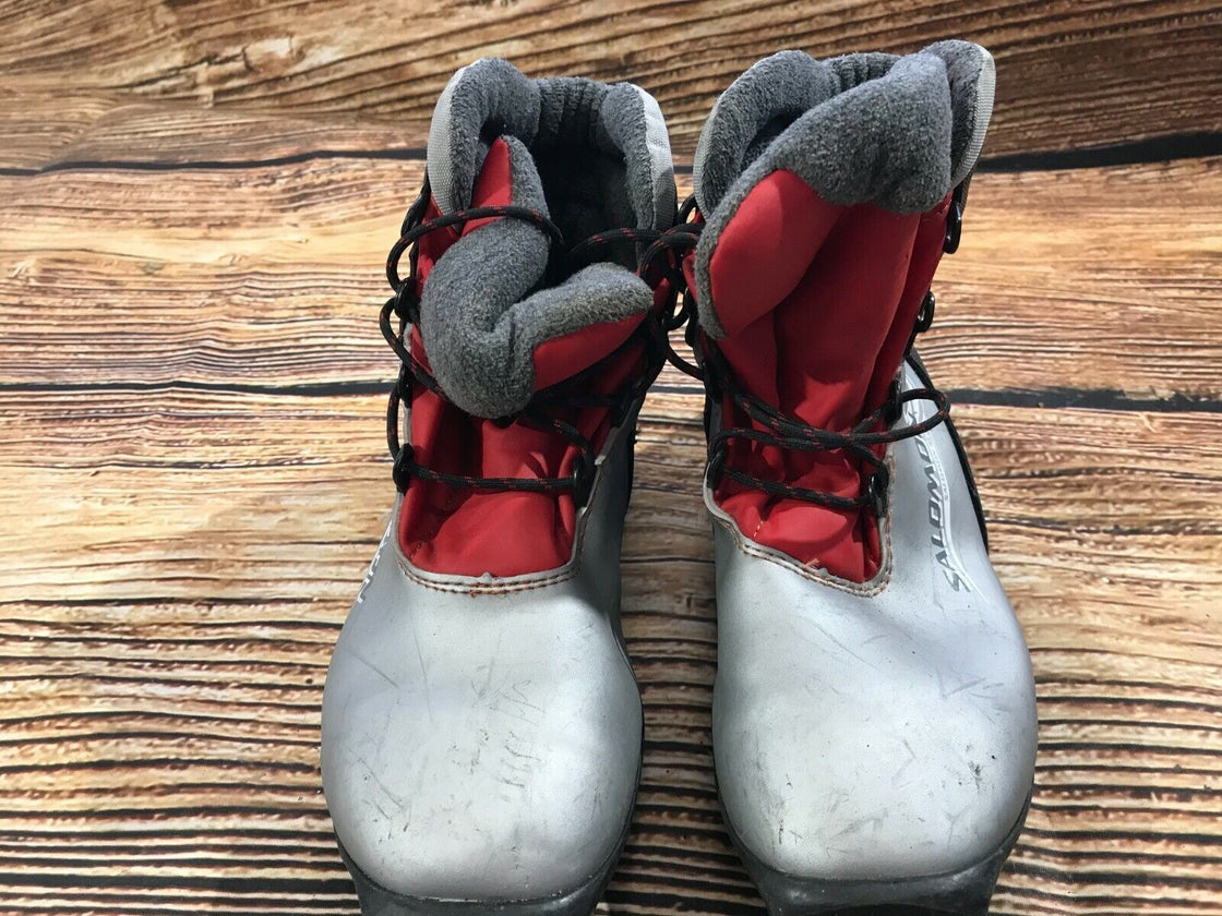 SALOMON Nordic Cross Country Ski Boots Size EU38 US5.5 SNS Profil