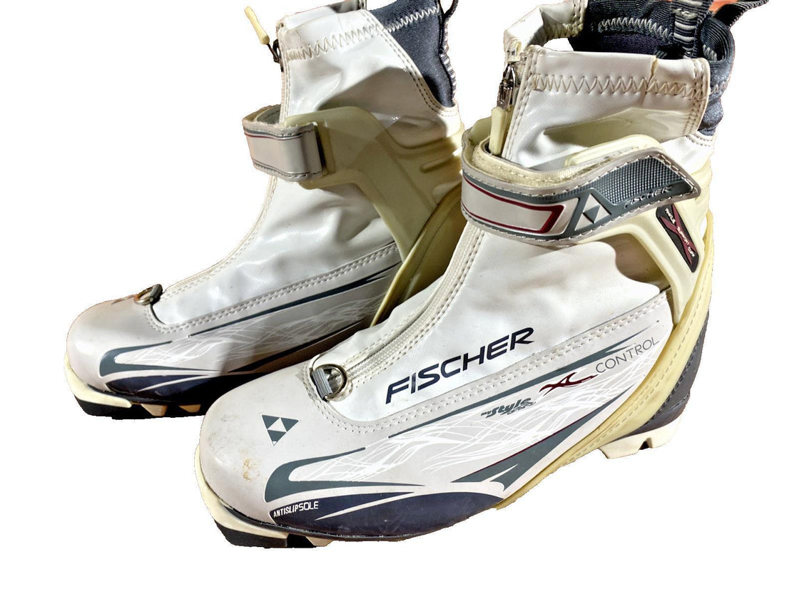 Fischer XC Control Combi Nordic Cross Country Ski Boots Size EU37 US5.5 NNN