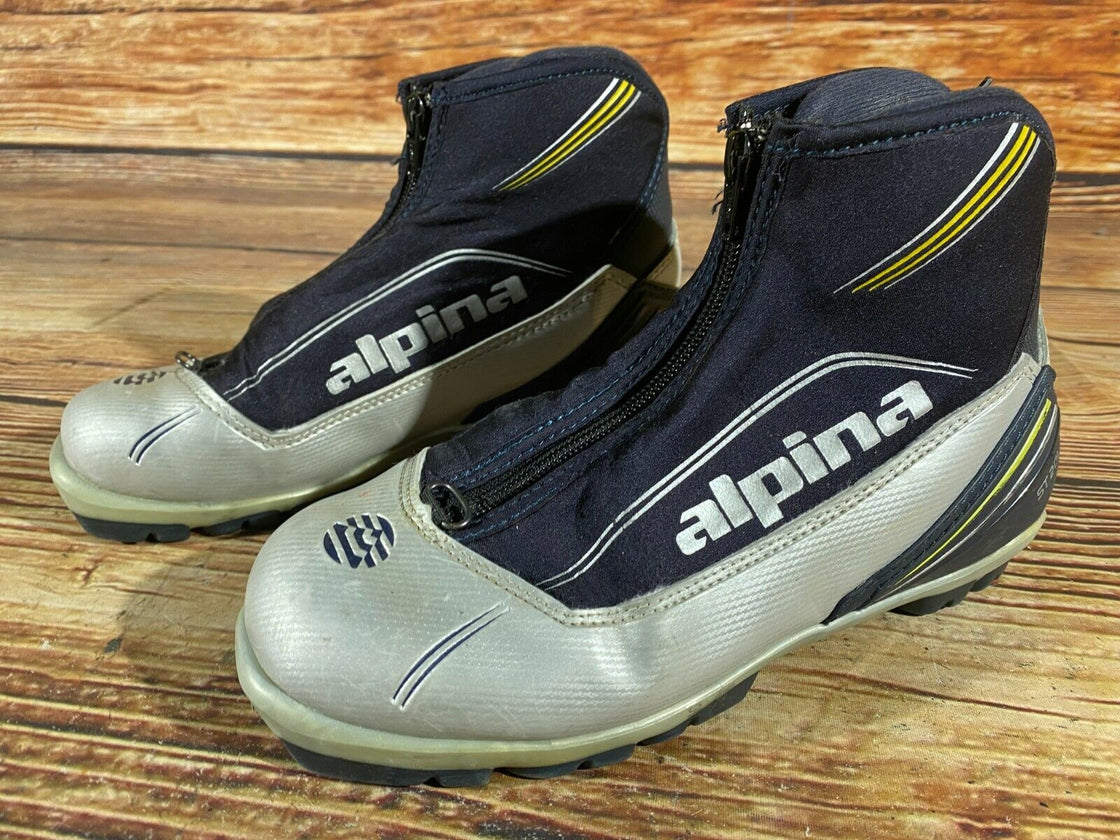 Alpina ST20L Nordic Cross Country Ski Boots Size EU37 US6 for NNN