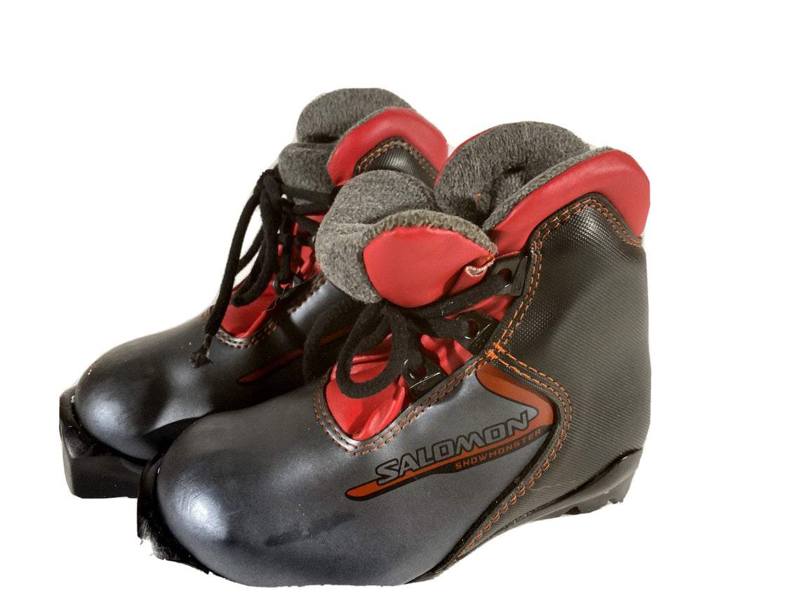 Salomon Kids Nordic Cross Country Ski Boots Size EU29 US11K SNS Profil S119