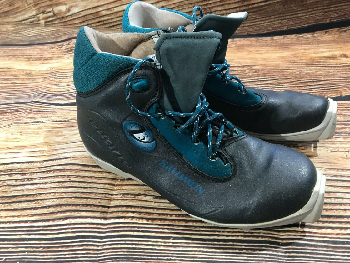SALOMON Vitane 3 Cross Country Ski Boots Size EU41 US8 SNS Profil