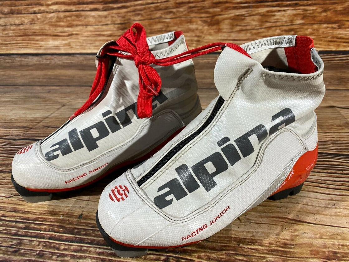 Alpina RCL Nordic Cross Country Ski Boots Size EU35 US3.5 NNN bindings 613