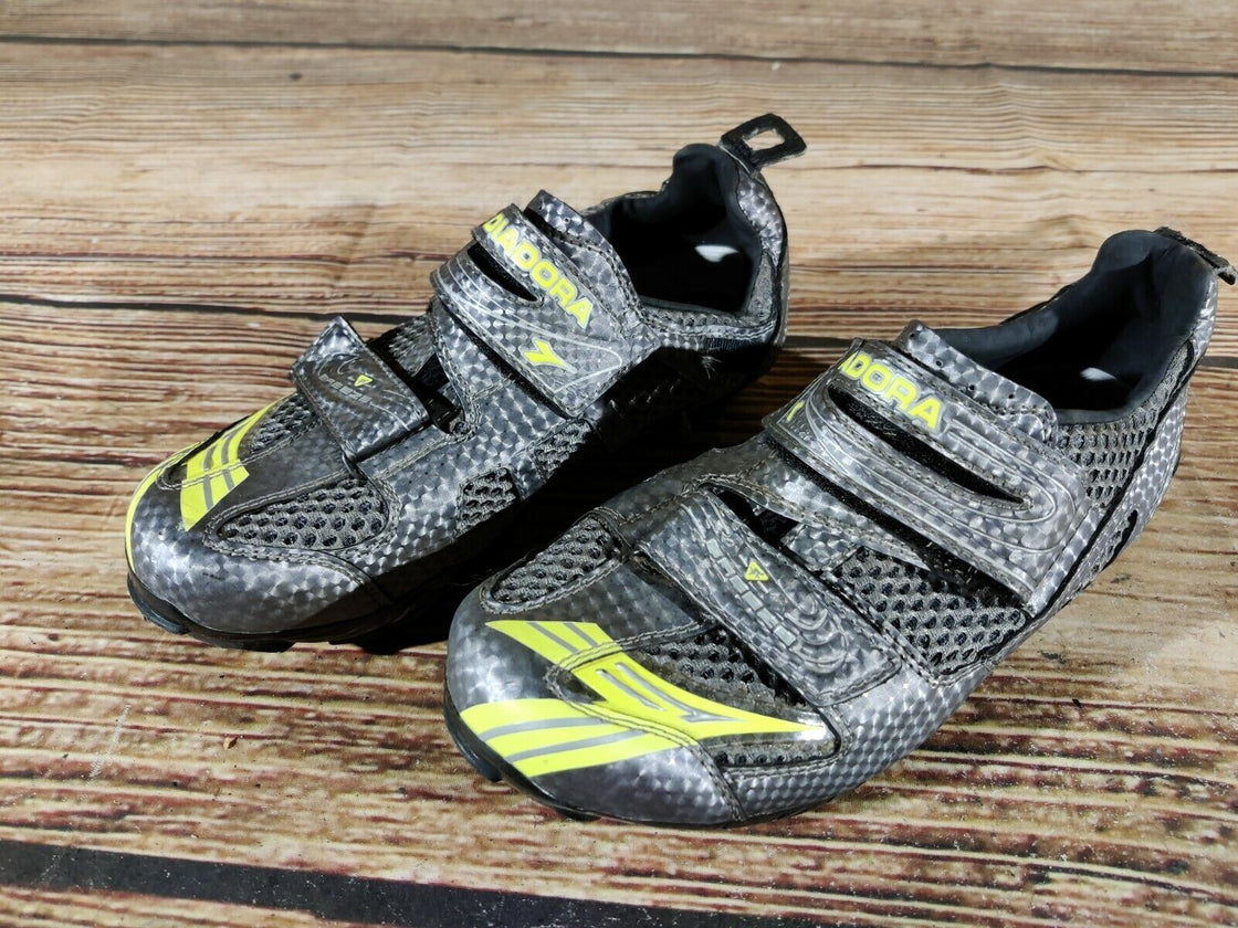 DIADORA Cycling MTB Shoes Mountain Biking Boots 2 Bolts Size EU39, US6.5