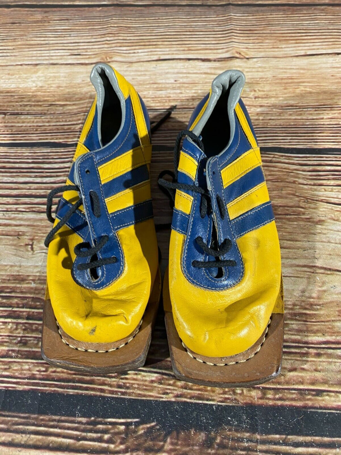 RENNSTEIG Vintage Cross Country Ski Boots Kandahar Old Cable Bindings EU36 US4