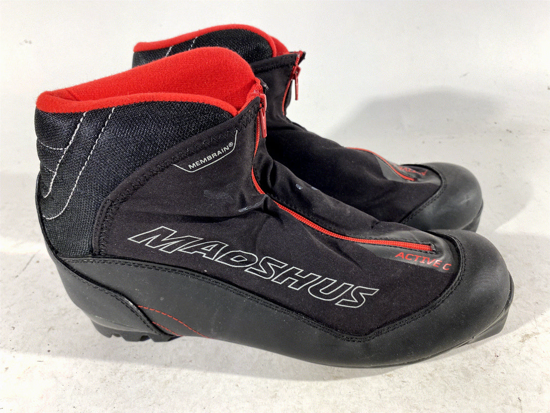 Madshus Active Classic Nordic Cross Country Ski Boots Size EU44 US10 for NNN 233
