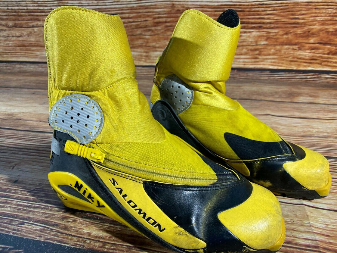 SALOMON Cross Country Ski Boots Size EU37 1/3 US5 for SNS Pilot Bindings
