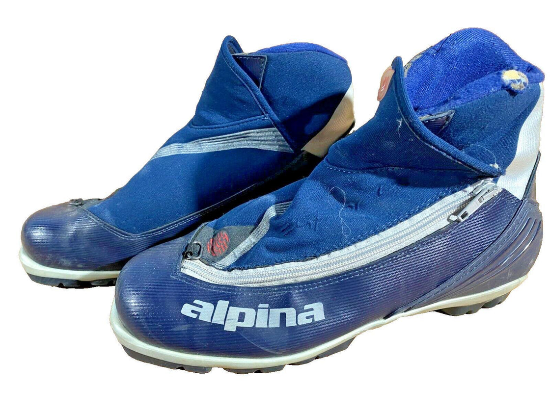 Alpina ST11 Nordic Cross Country Ski Boots Size EU44 US10.5 for NNN bindings 599