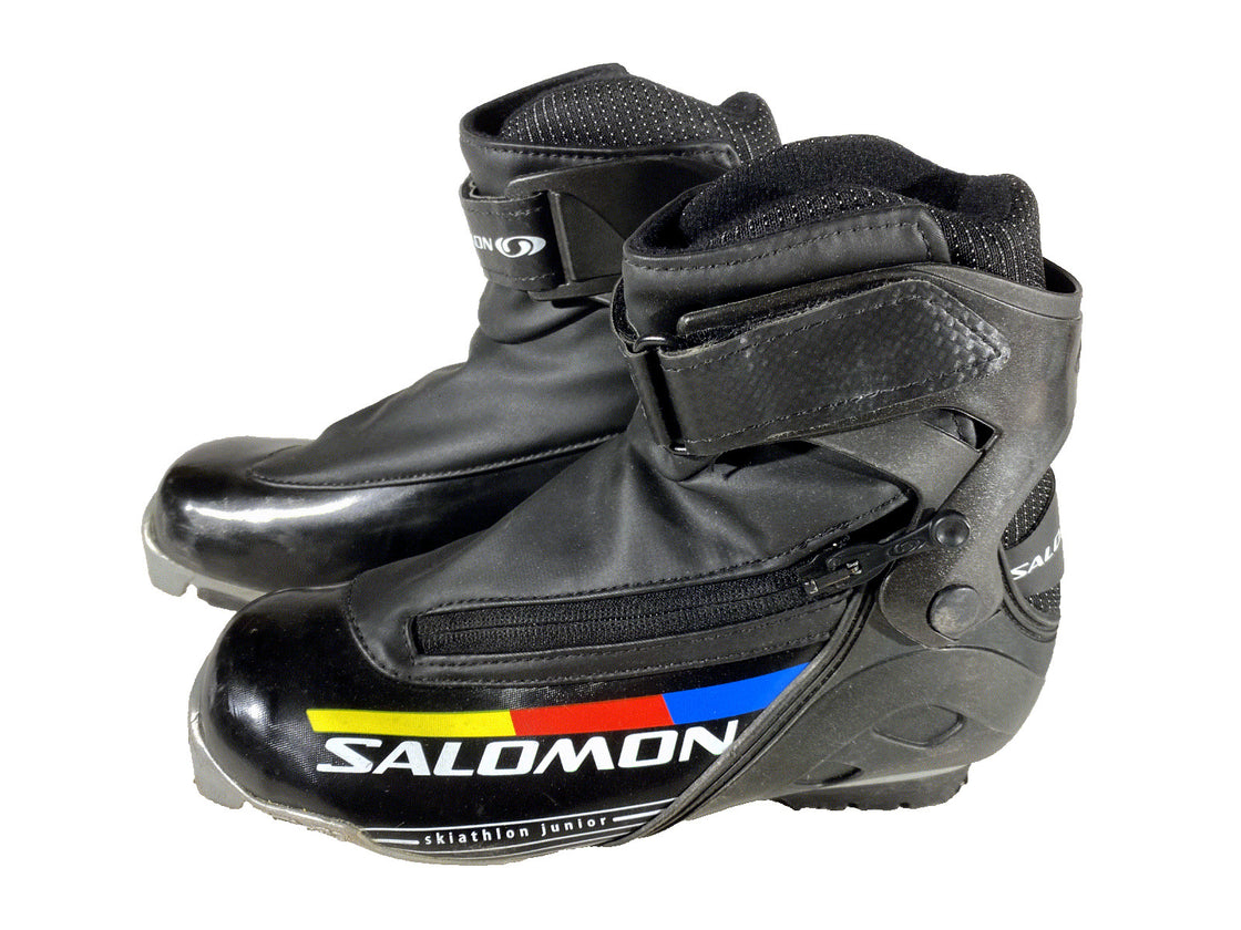 SALOMON Skiathlon Nordic Cross Country Ski Boots Size EU36 2/3 US4.5 SNS Pilot