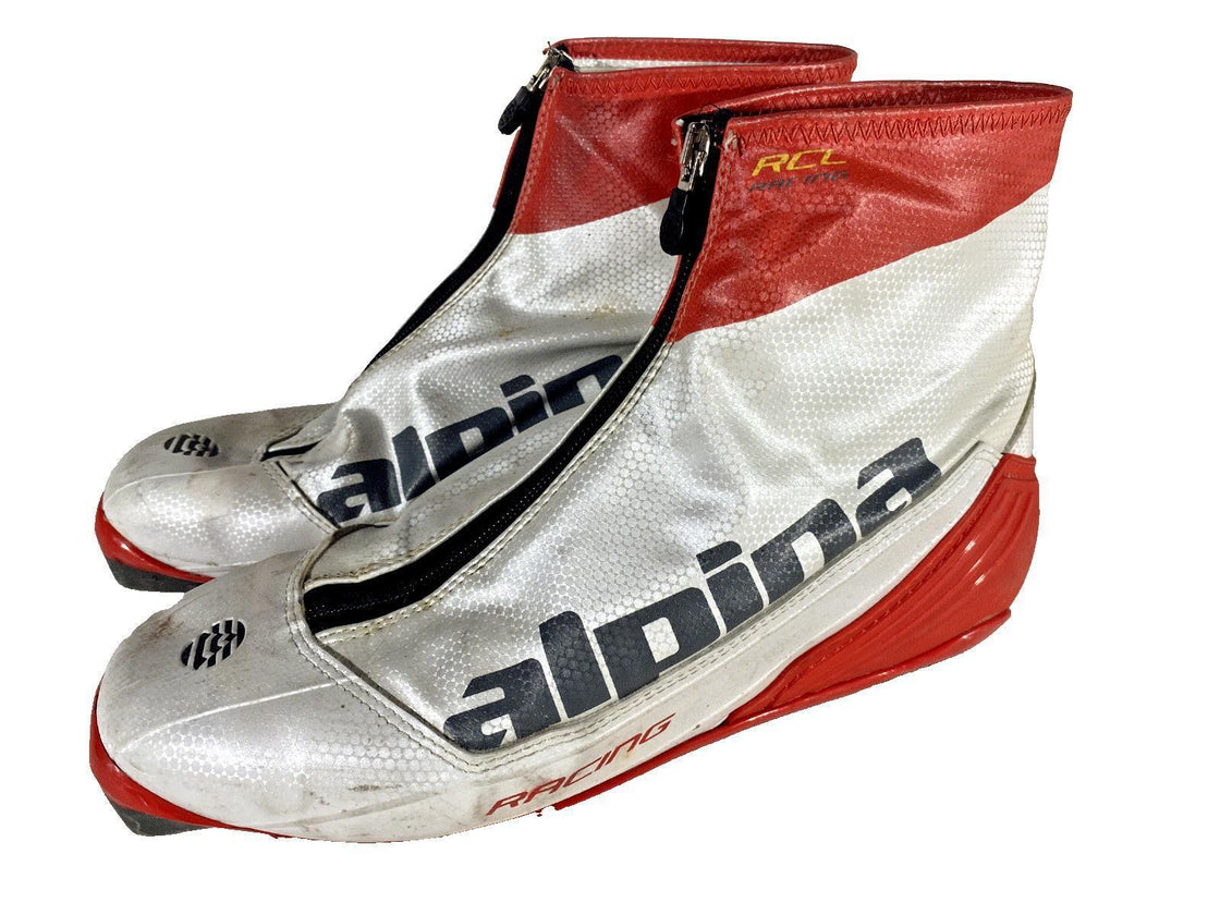 Alpina RCL Racing Nordic Cross Country Ski Boots Size EU44 US10.5 for NNN