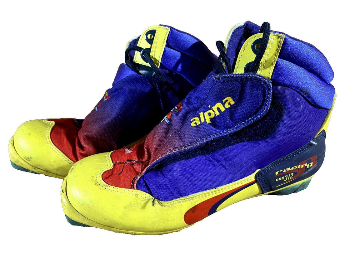 Alpina 312 Racing Nordic Cross Country Ski Boots Size EU40 US7.5 for NNN