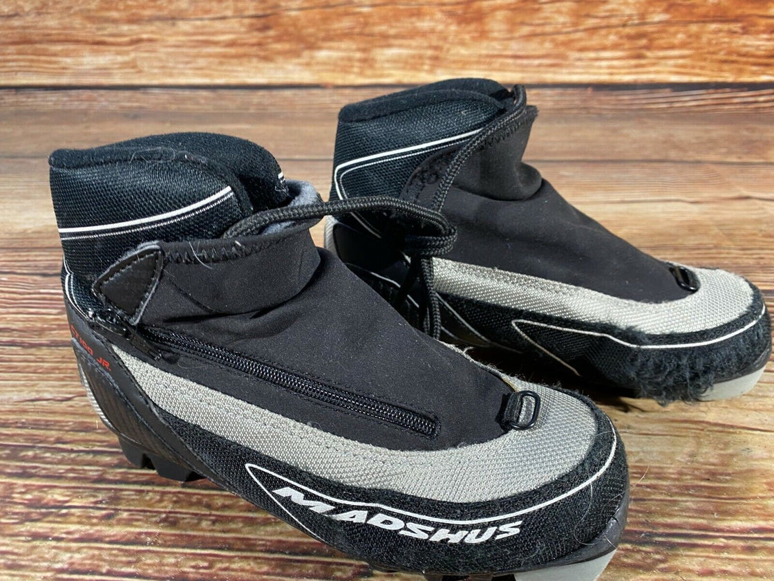 Madshus CT100 Jr Cross Country Ski Boots Size EU32 for NNN M-151