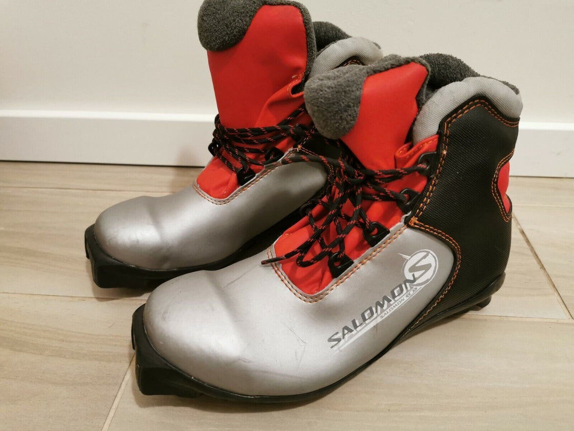 SALOMON Nordic Cross Country Ski Boots Size EU 38 US5.5 SNS profil