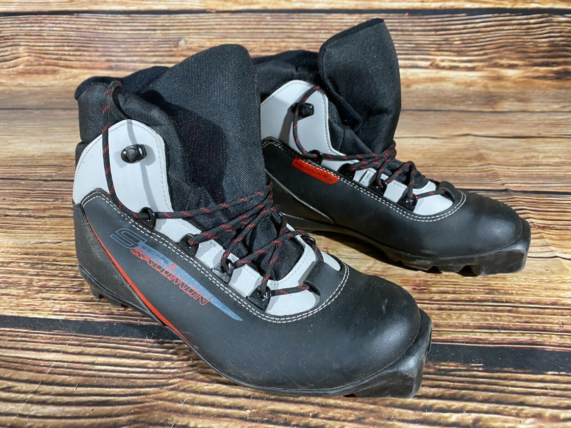 SALOMON Nordic Cross Country Ski Boots Size EU 38 2/3 US6 SNS profil