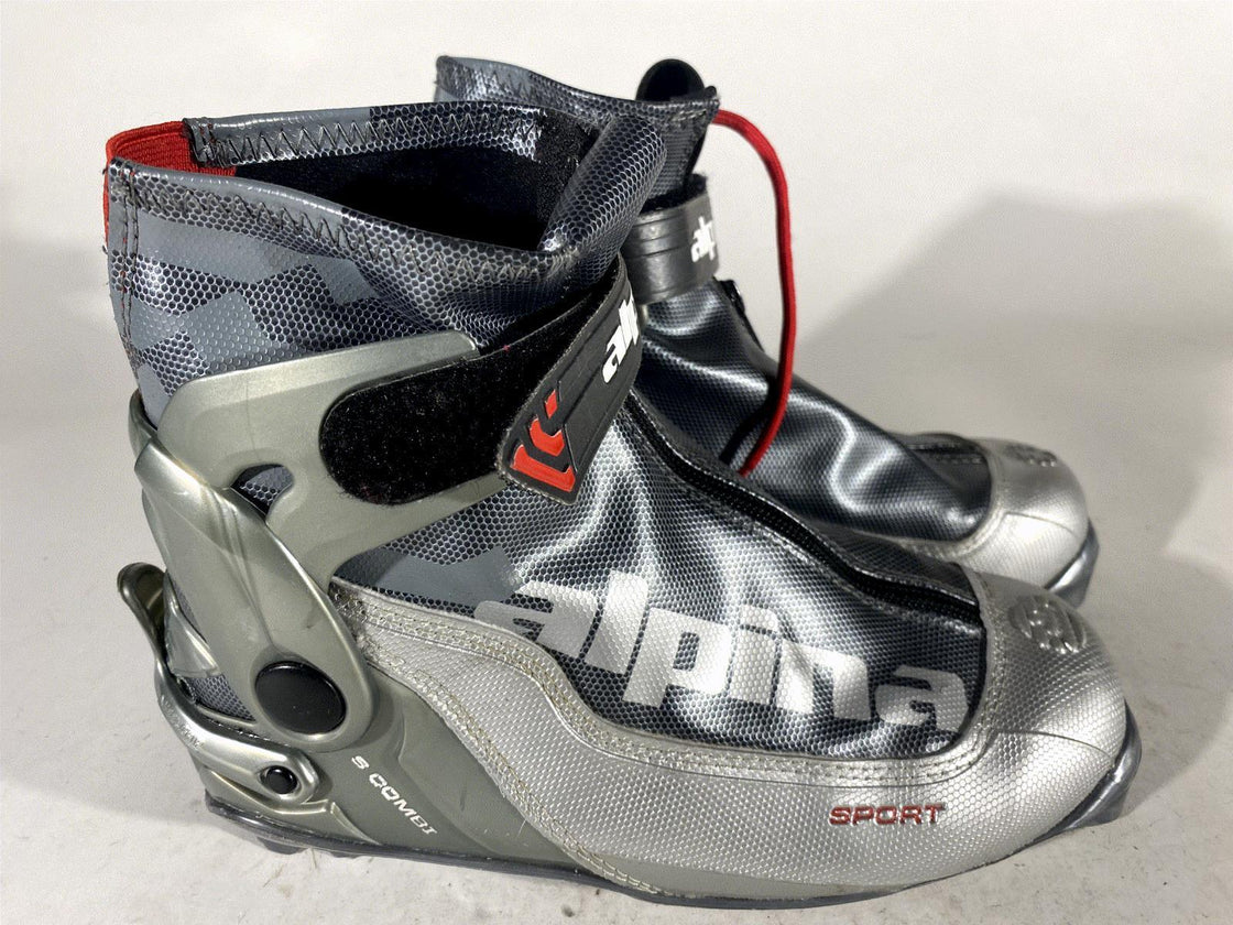 Alpina S Combi Cross Country Ski Boots Classic Size EU37 US5.5 NNN 950