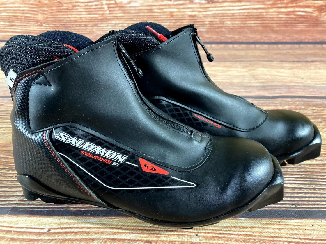 Salomon Touring R Nordic Cross Country Ski Boots Size EU39 1/3 US6.5 SNS Profil