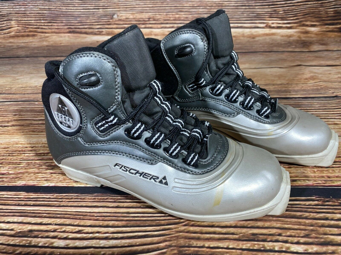 Fischer SL Sport RF Cross Country Ski Boots Size EU41 US8 SNS profil