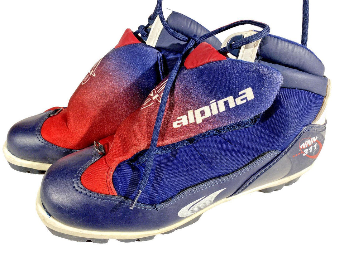 Alpina 311 Nordic Cross Country Ski Boots Size EU38 US6 for NNN 837