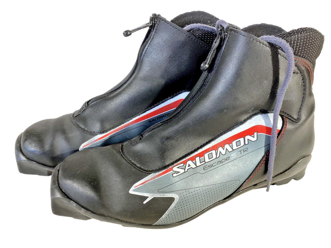 SALOMON Escape 5TR Nordic Cross Country Ski Boots Size EU43 1/3 US9.5 SNS Pilot