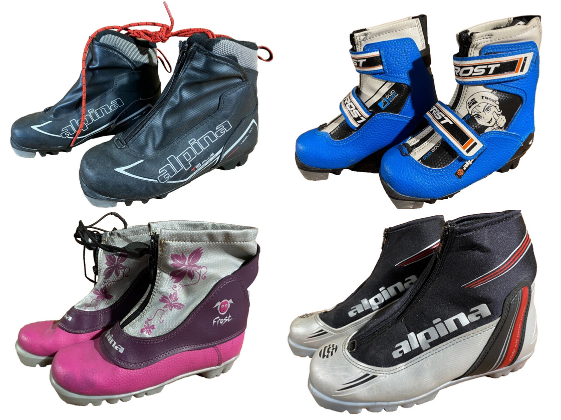 Nordic Cross Country Ski Boots Kids Youth Size EU28-37 in BATCHES of 100 units