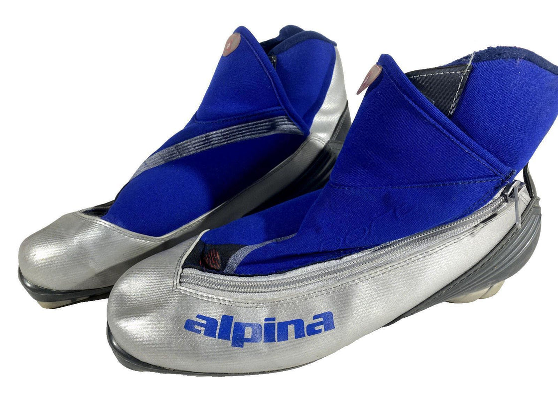 Alpina SP15 Nordic Cross Country Ski Boots Size EU44 US10.5 for NNN