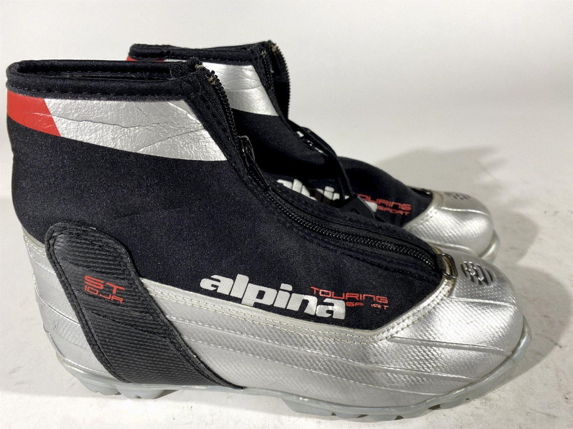 Alpina ST10jr Nordic Cross Country Ski Boots Size EU36 US4.5 NNN