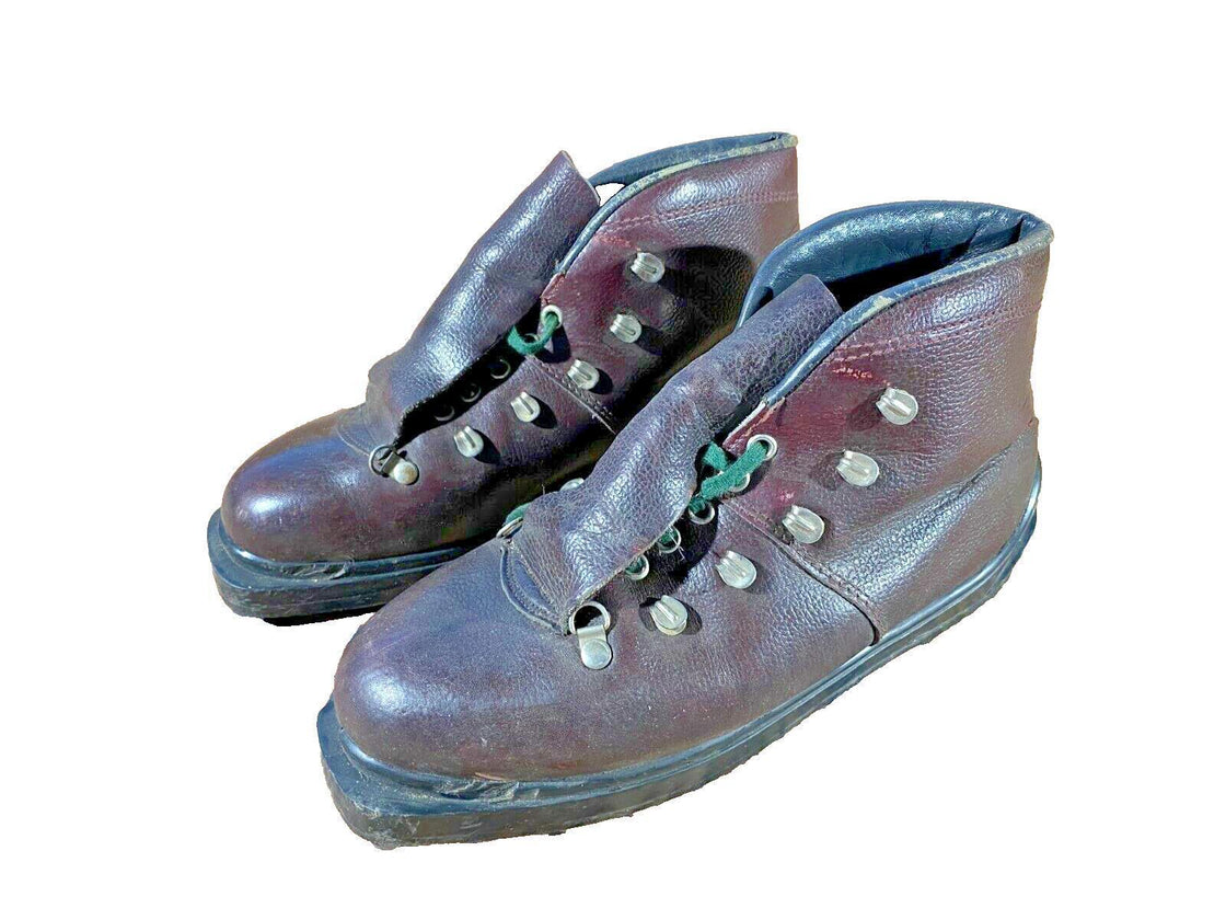 Vintage Alpine Ski Boots EU41, US7.5, UK7, Mondo 258 for Cable Bindings
