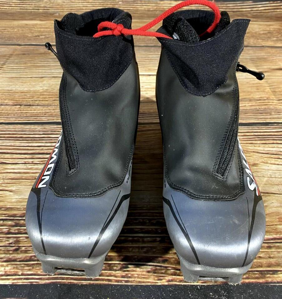 SALOMON Active 8 Classic Nordic Cross Country Ski Boots Size EU40 US7 SNS Pilot