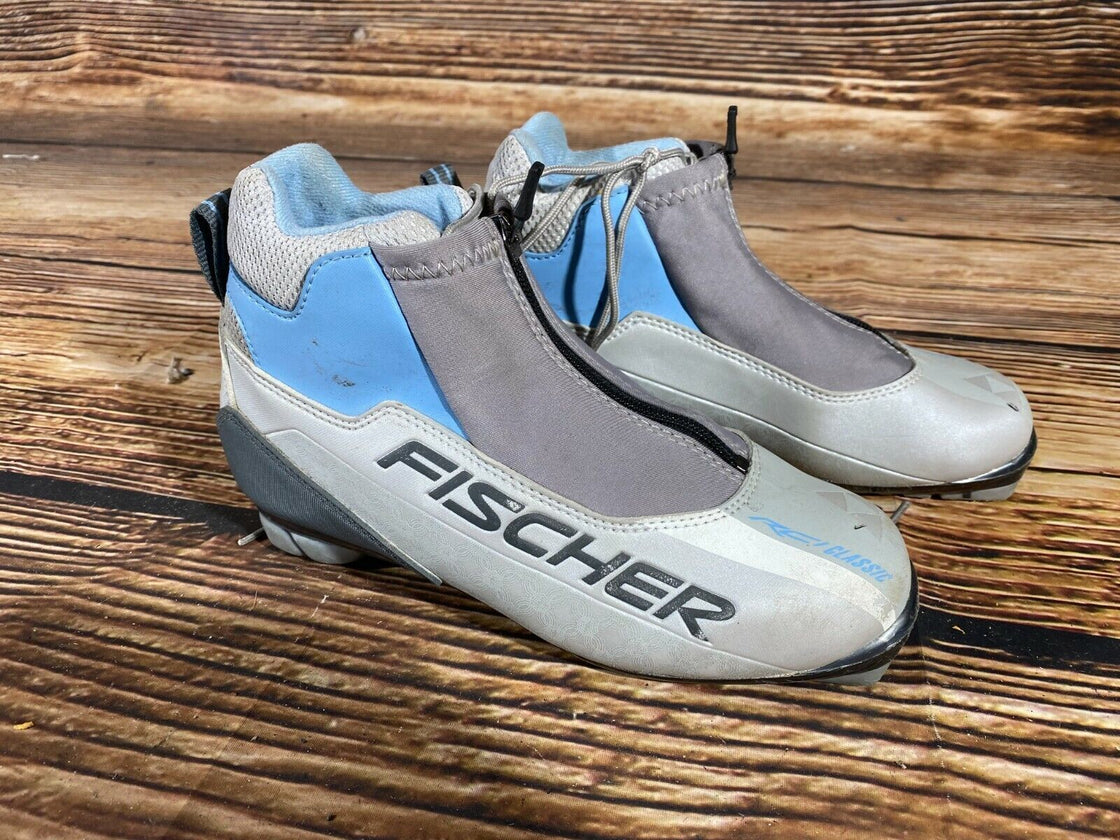 Fischer RCI Classic Cross Country Ski Boots Classic Size EU37 US5 NNN Rottefella