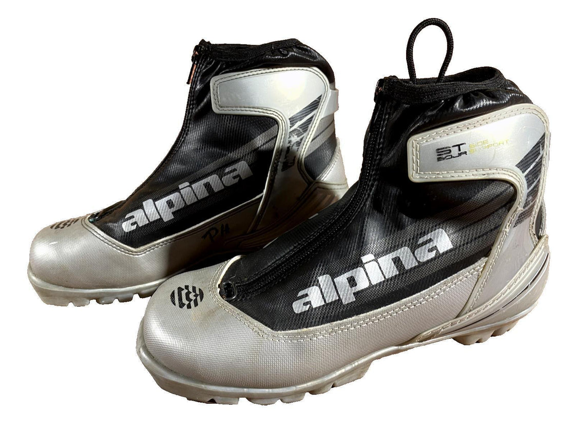 Alpina ST10jr Nordic Cross Country Ski Boots Size EU38 US6 for NNN