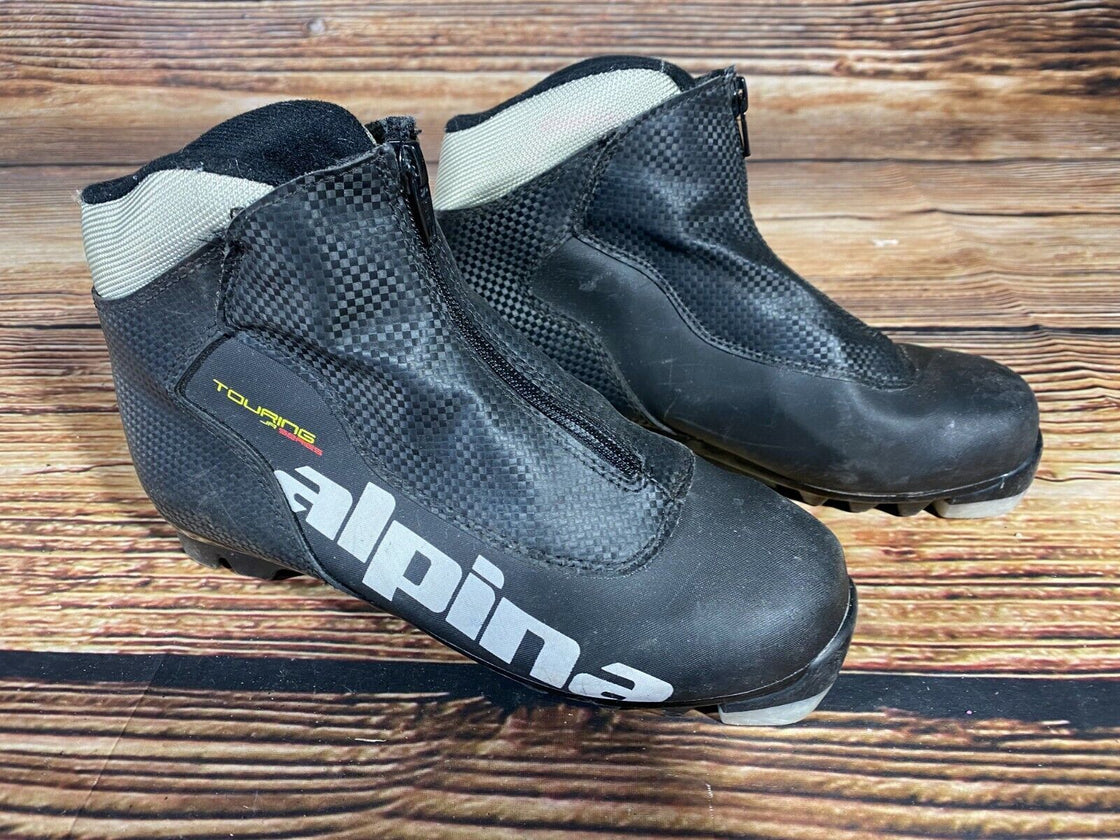Alpina Touring JR Cross Country Nordic Ski Boots Size EU37 US5 NNN 987