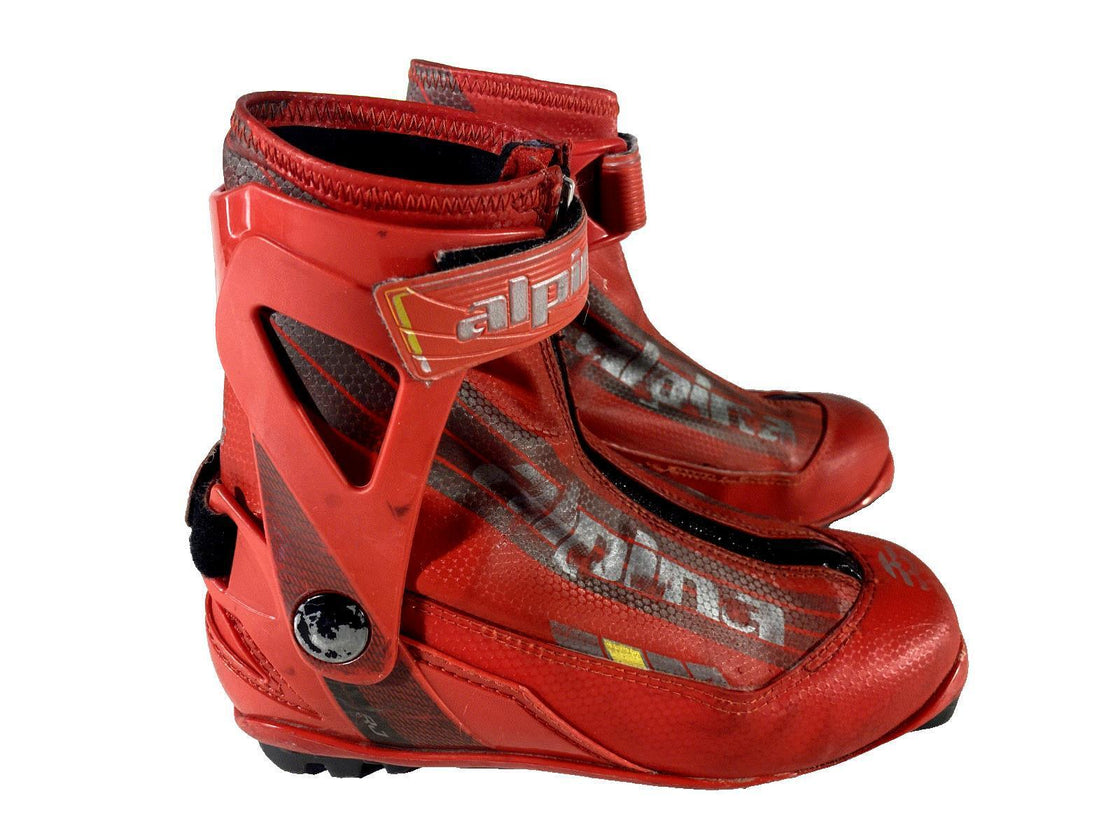 Alpina RJ Skate Racing Nordic Cross Country Ski Boots Size EU36 US4.5 NNN 994
