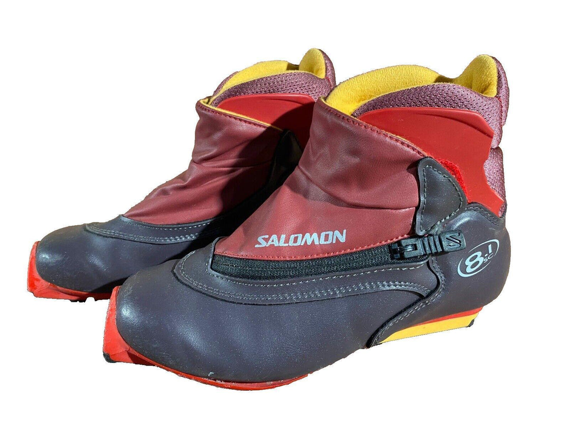 Salomon Nordic Cross Country Ski Boots Size EU37 1/3 US5 SNS Profil