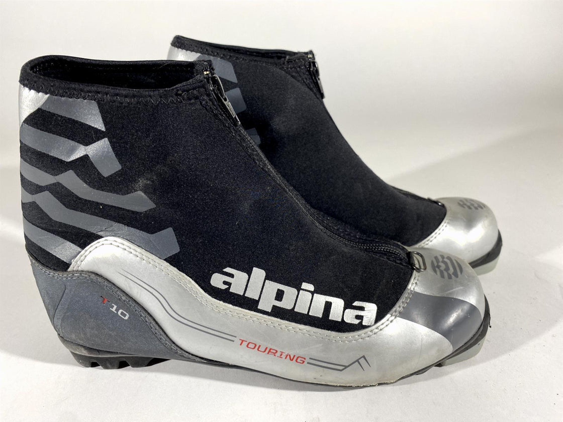 Alpina T10 Nordic Cross Country Ski Boots Size EU41 US8 for NNN