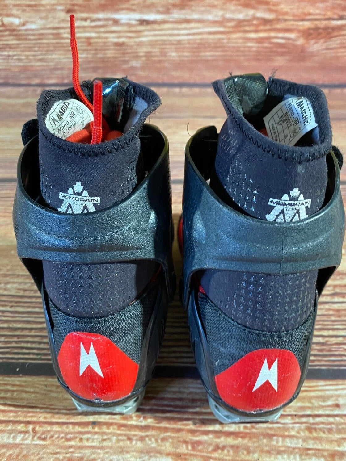 Madshus Nano JRR Nordic Cross Country Ski Boots Size EU37 US5 for NNN