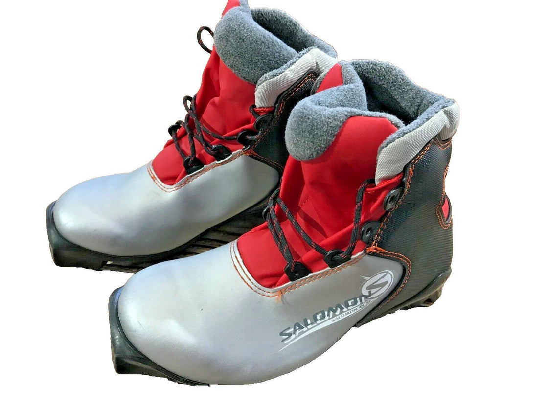 SALOMON Classic Cross Country Ski Boots Size EU36 2/3 US4.5 SNS Profil