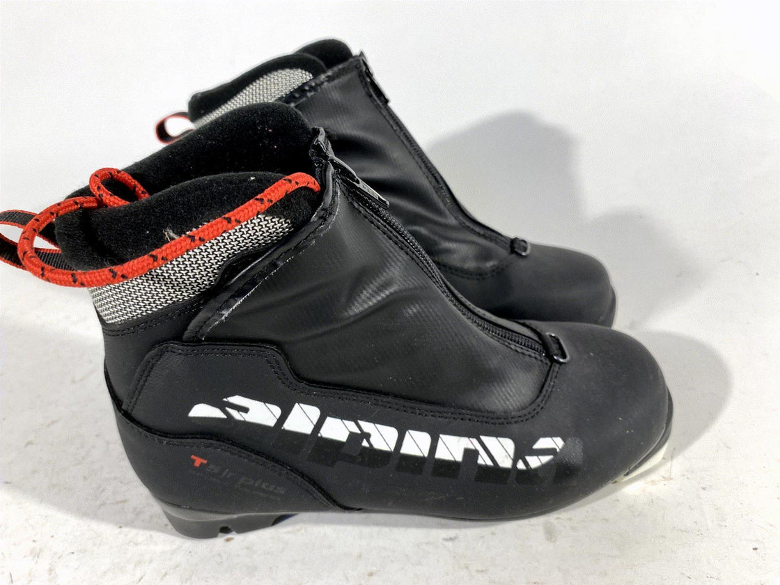 Alpina T5Plus Nordic Cross Country Classic Ski Boots Size EU36 US4.5 for NNN 101