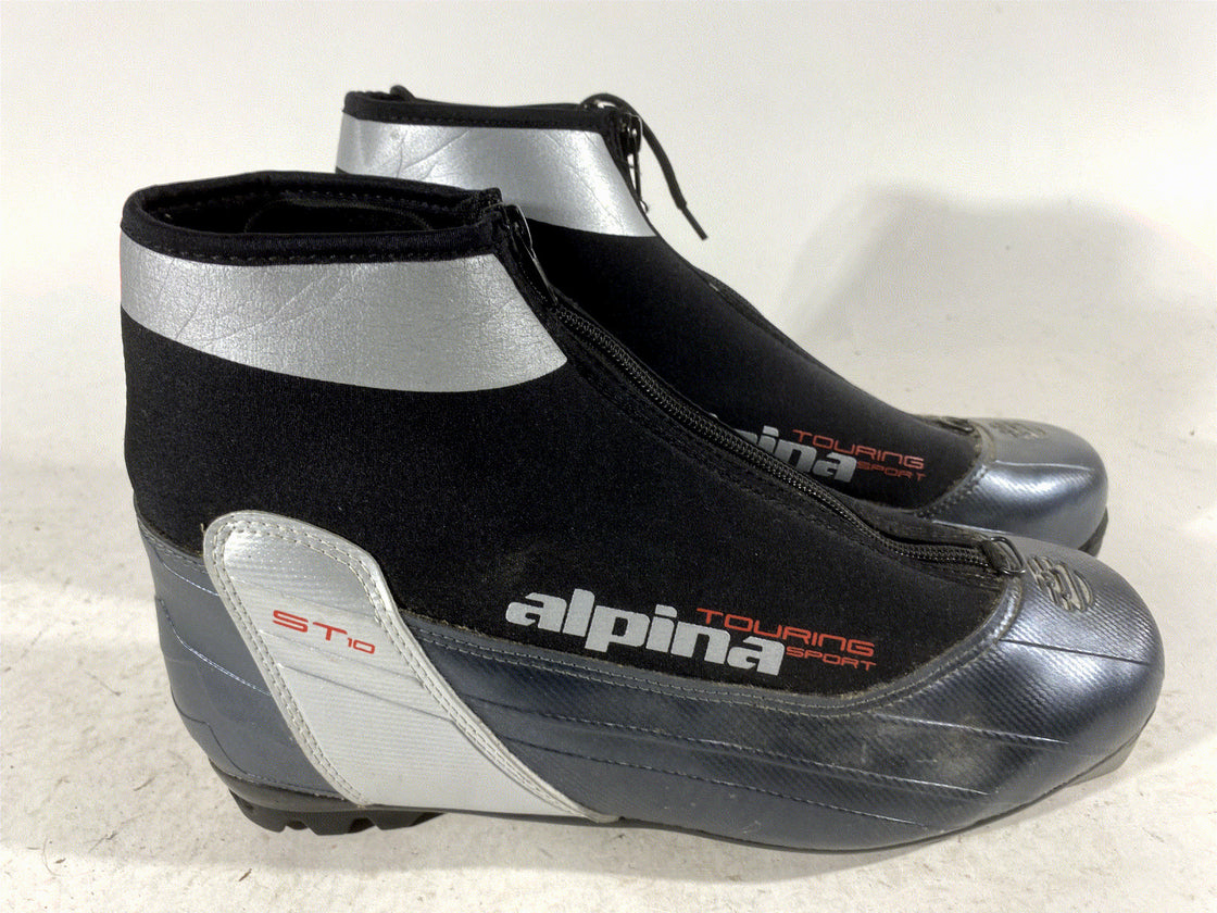 Alpina ST10 Nordic Cross Country Classic Ski Boots Size EU45 US11.5 for NNN 439