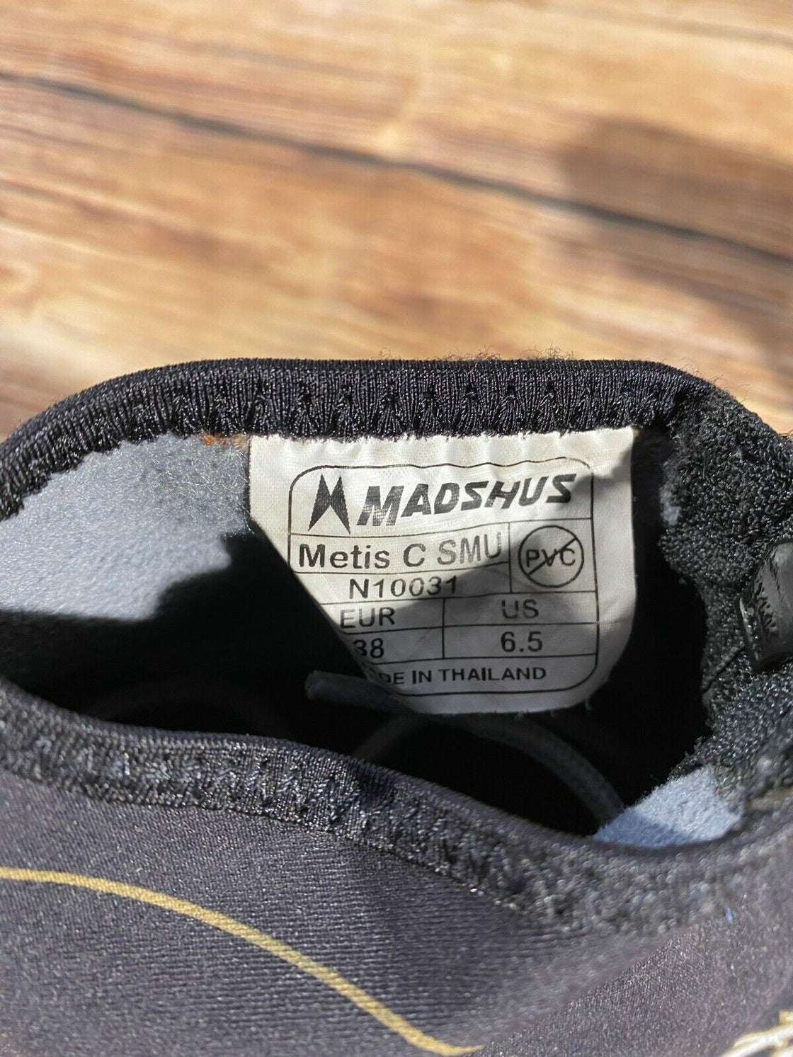 Madshus Metis-C Nordic Cross Country Ski Boots Size EU38 US5.5 NNN bindings