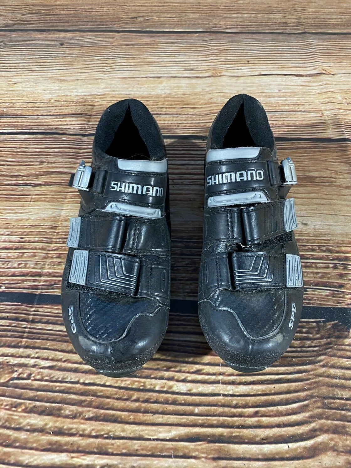 SHIMANO M181 Cycling MTB Shoes Mountain Biking Boots Size EU40 with Cleats