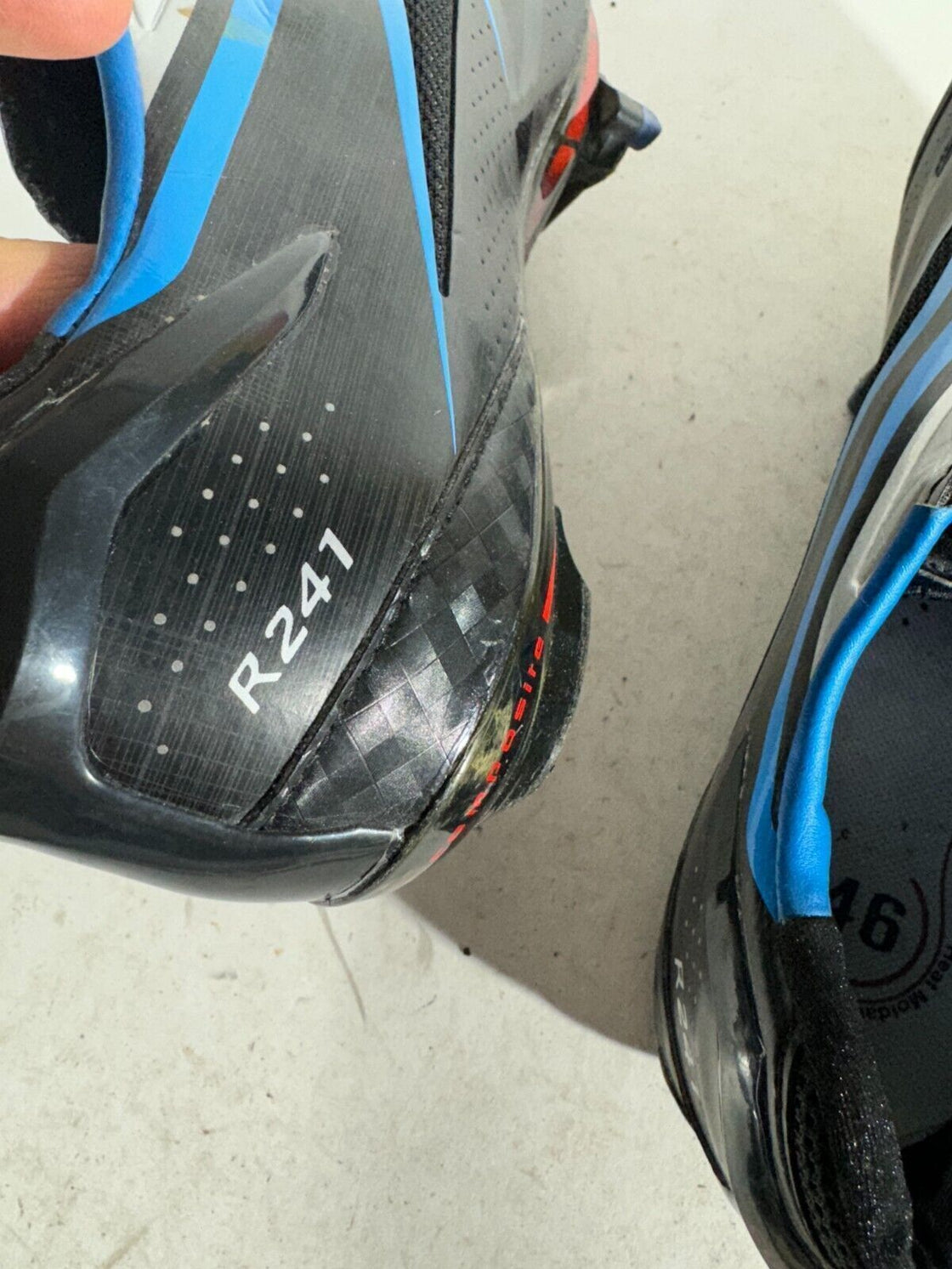 SHIMANO R241 Cycling Road Shoes EU46 US11.2 Mondo 292 cs554