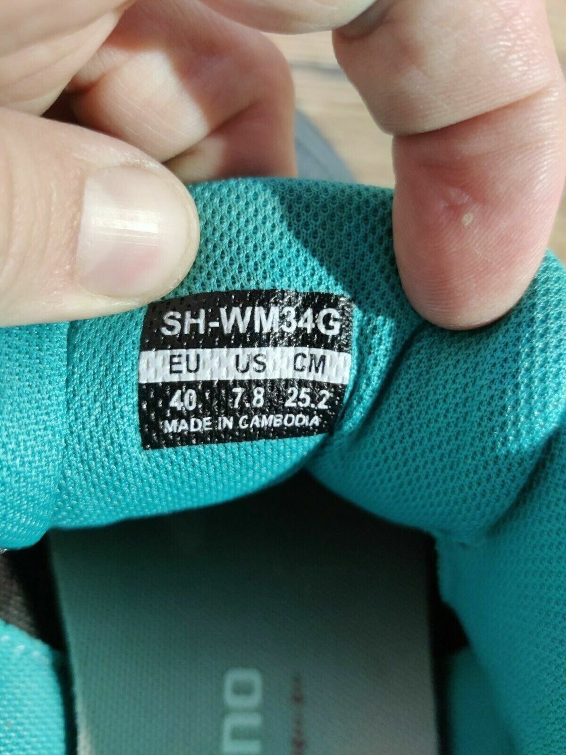 SHIMANO WM34 MTB Cycling Shoes Mountain Bike Shoes Ladies Size EU40 MTB Shoes