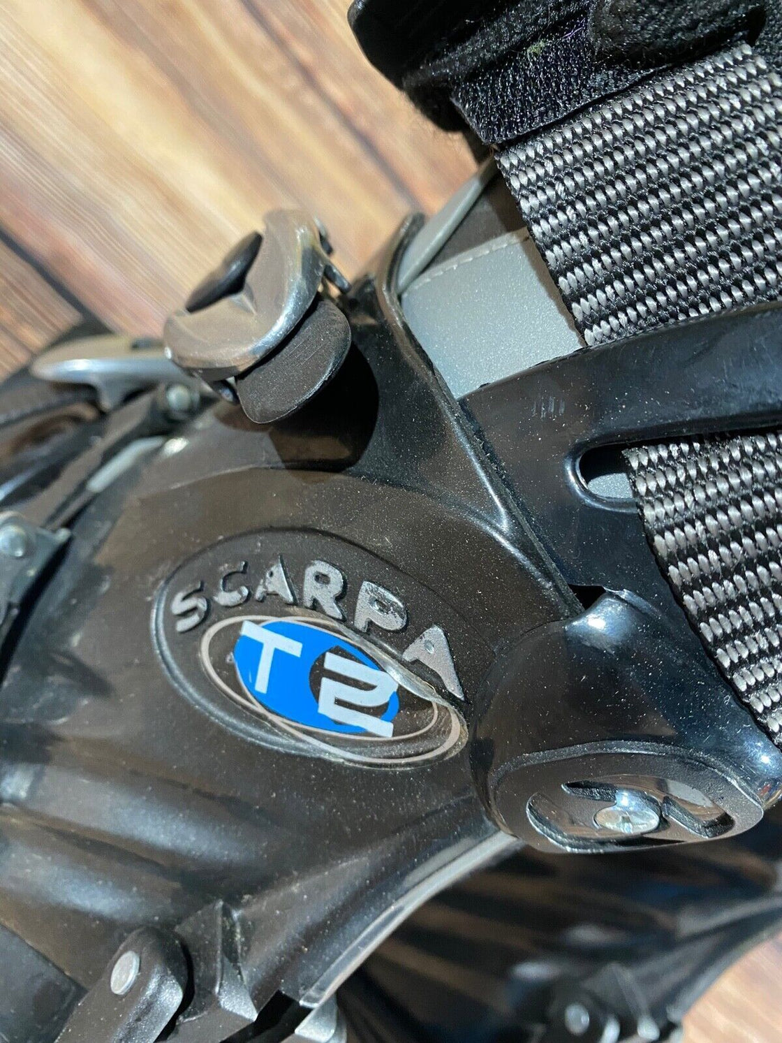 SCARPA T2 Telemark Nordic Norm Cross Ski Boots Size MONDO 238 US4.5 NN 75mm 3pin