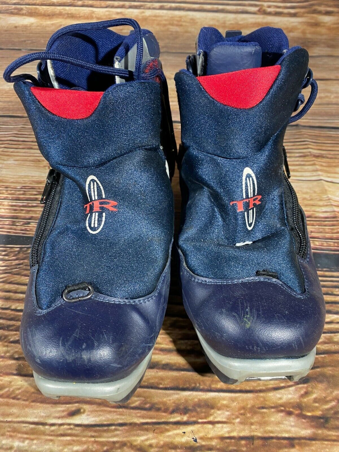 Alpina 411 Cross Country Ski Boots Classic Size EU40 US7.5 NNN Rottefella 712