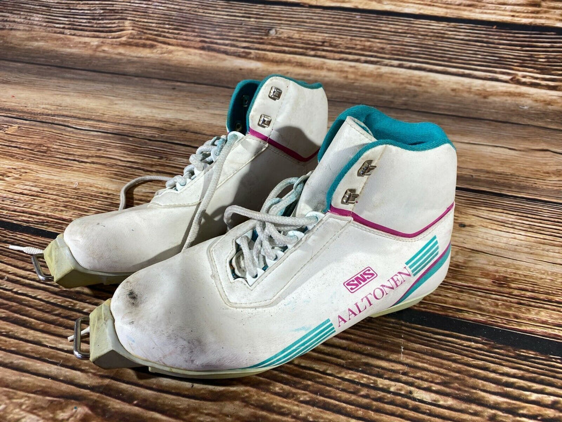 AALTONEN Nordic Cross Country Ski Boots Ladies Size EU38 US6 SNS Old Profile