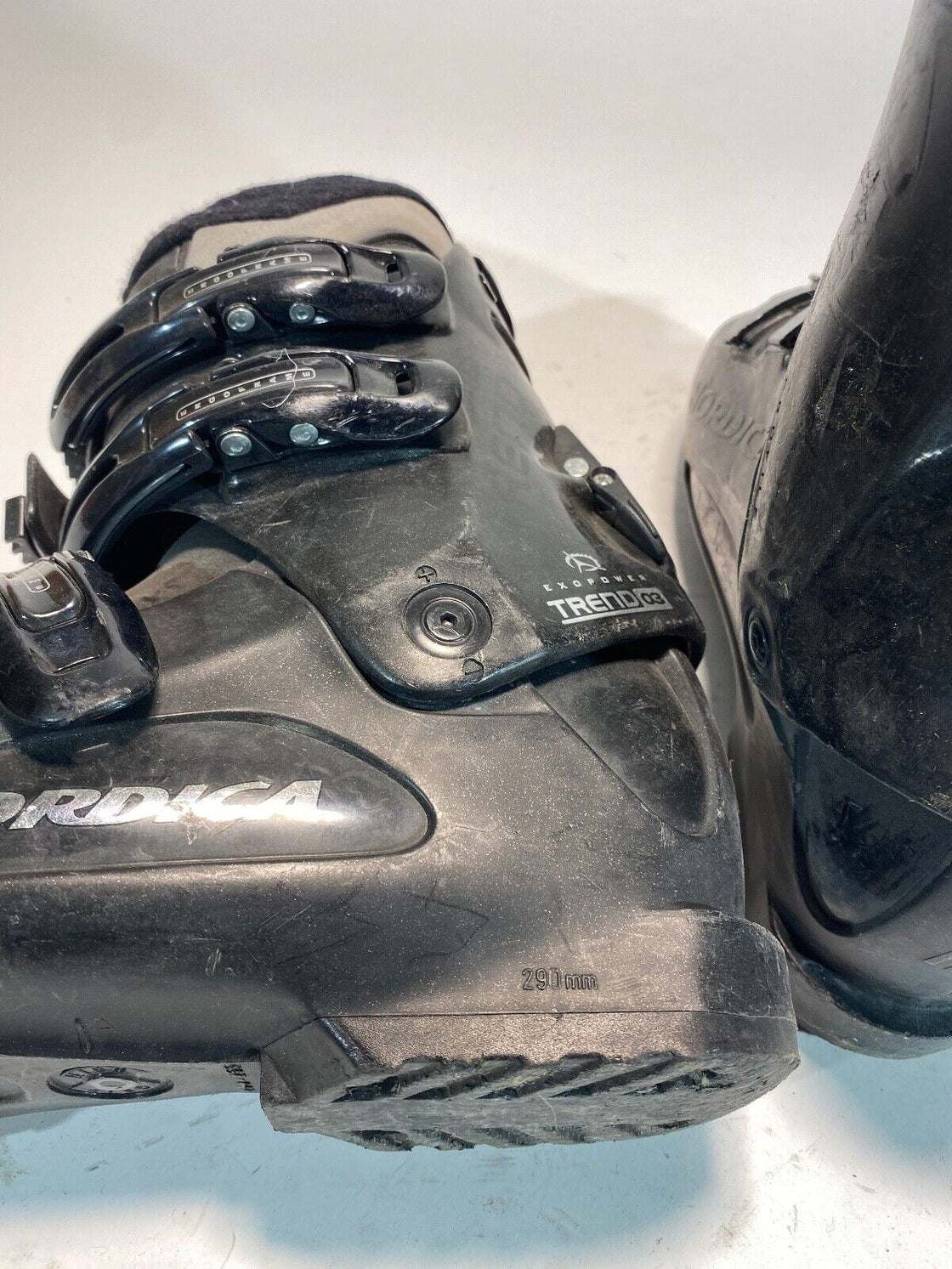 NORDICA Alpine Ski Boots Downhill Boots Size Mondo 248mm, Outer Sole 291 mm