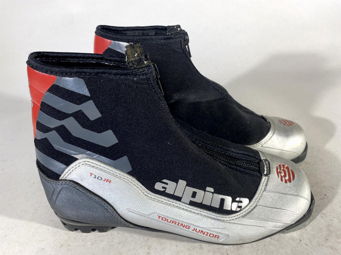 Alpina T10jr Nordic Cross Country Ski Boots Size EU38 US6 for NNN