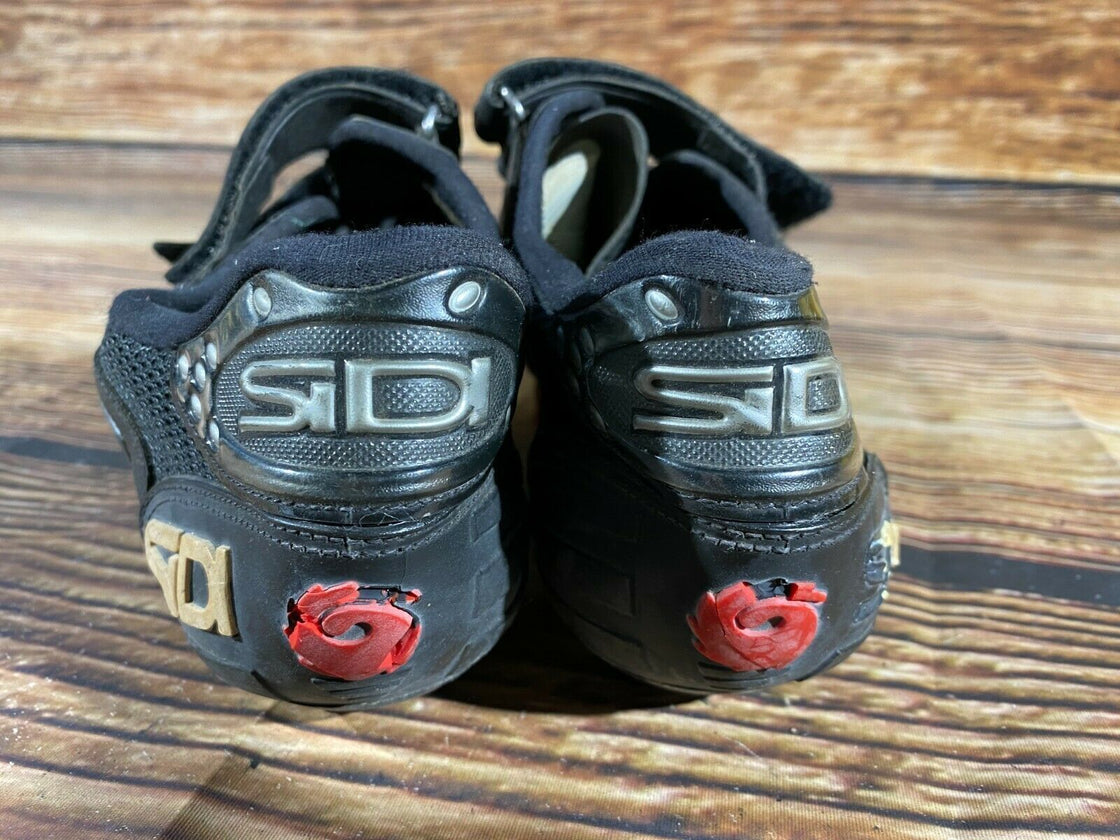 SIDI Vintage Road Cycling Shoes Clipless Biking Boots Size EU46 US10.5 +Cleats