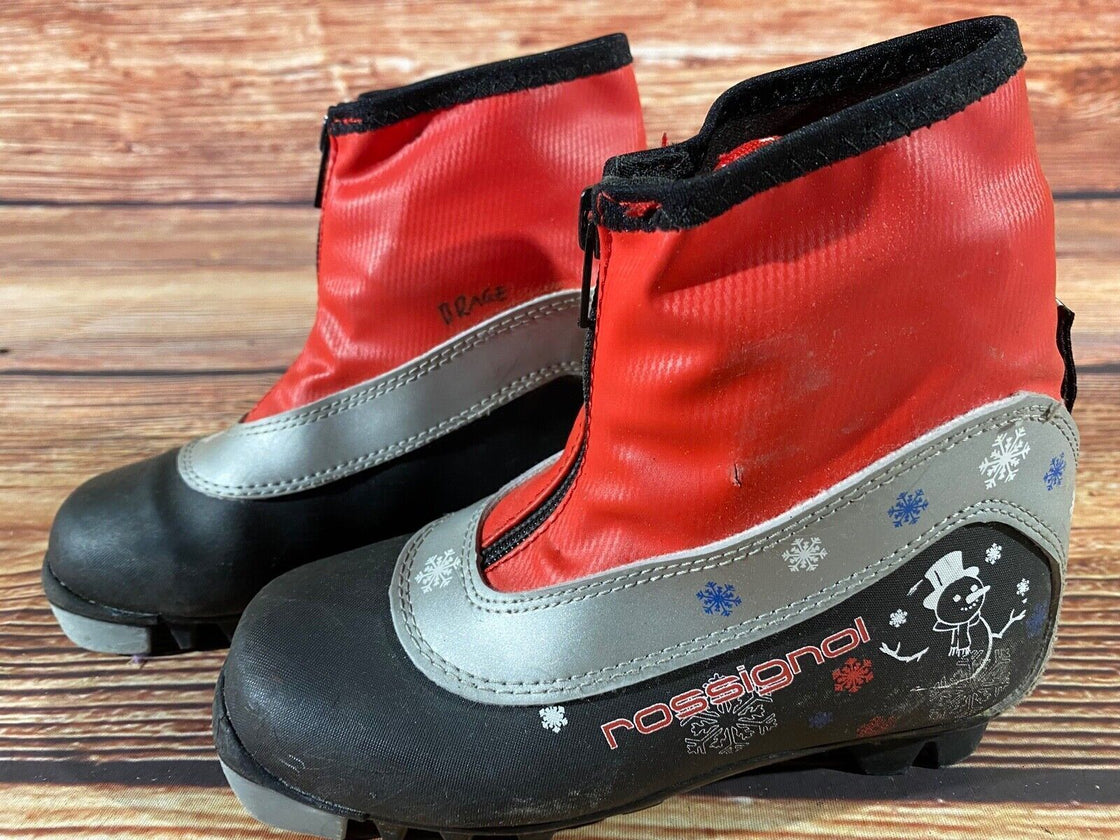 Rossignol Kids Nordic Cross Country Ski Boots Size EU31 US12.5 NNN O195