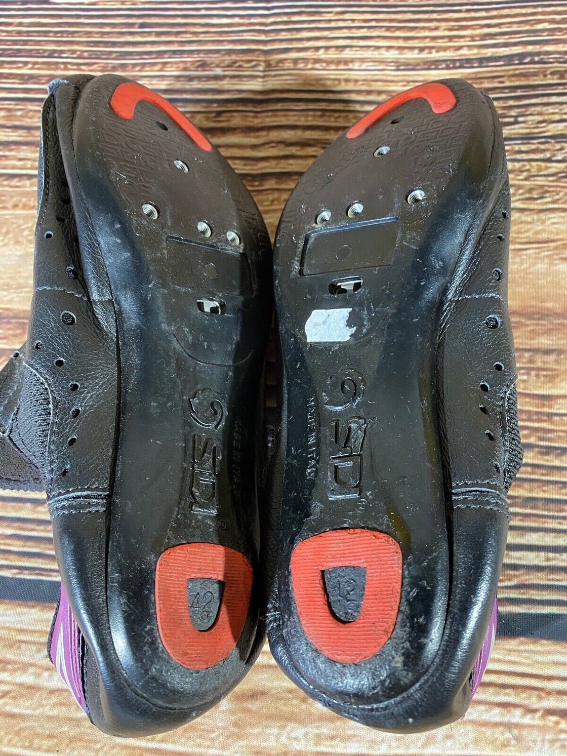 SIDI Vintage Road Cycling Shoes Biking Boots Size EU42, US8, Mondo 252 RARE