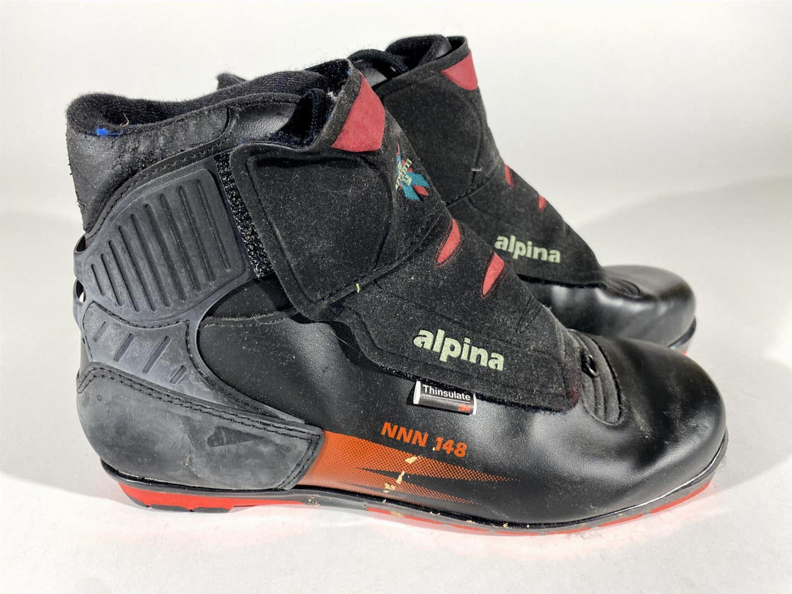 Alpina 148 Touring Nordic Cross Country Ski Boots Size EU37 US5.5 NNN